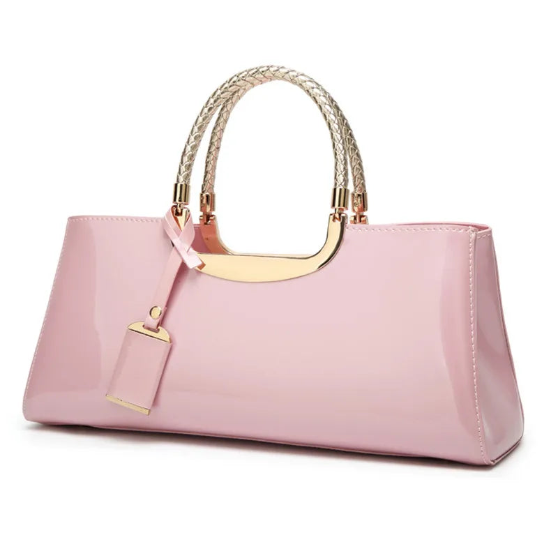 Patent Leather Evening Purse