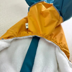 Waterproof 4 Leg Fleece Winter Jacket for Italian Greyhound