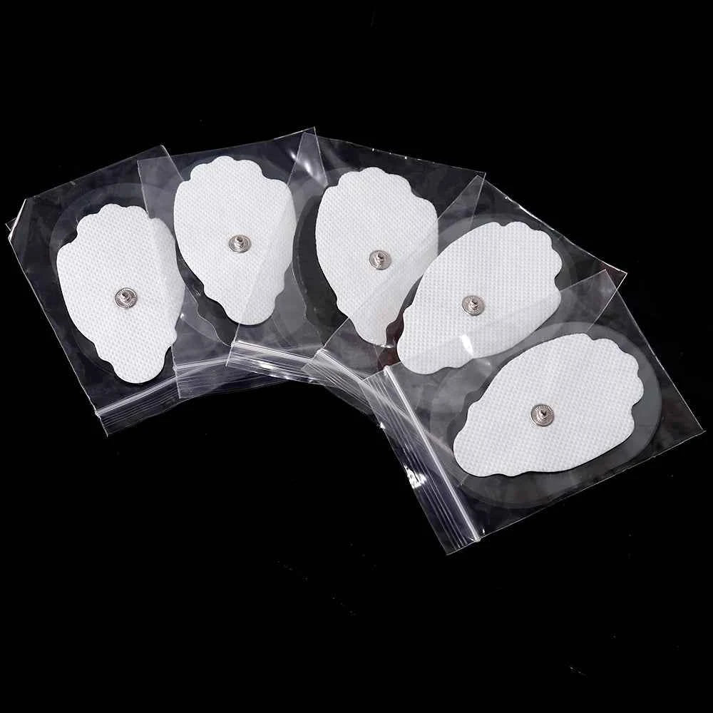 Electric TENS EMS Electrode Pads – Reusable Gel Therapy Replacement Pads