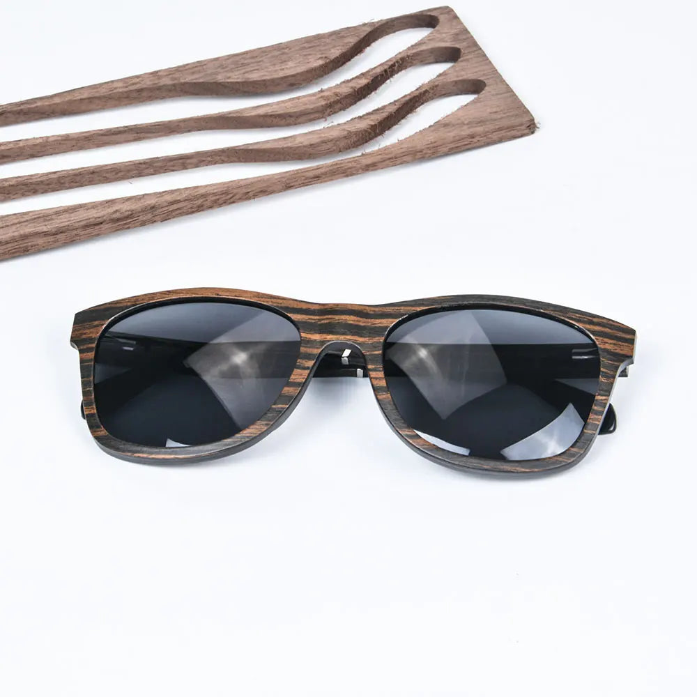 Handmade Wooden Polarized Sunglasses by Snagg It Sunglasses