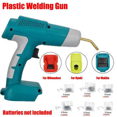 Cordless hot stapler plastic welder with LED light – image 1