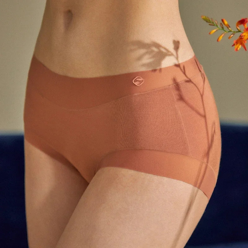 Seamless Antibacterial Briefs | 3-Pack Breathable Stretch Comfortable Women's Panties