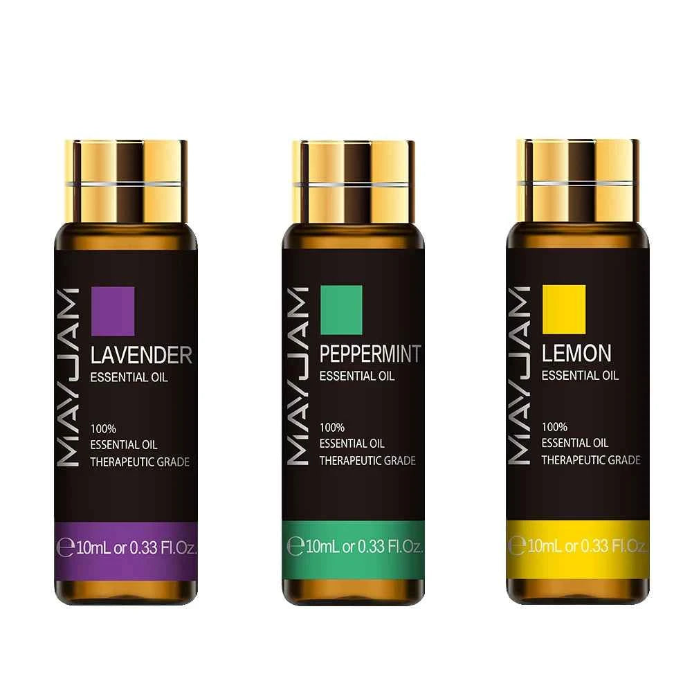 Professional Botanical 3 Piece Essential Oil Collections – 100% Pure Plant Extracts in 10ml & 30ml Configurations