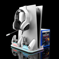RGB Cooling & Charging Station for PS5 by Snagg A PS Stand