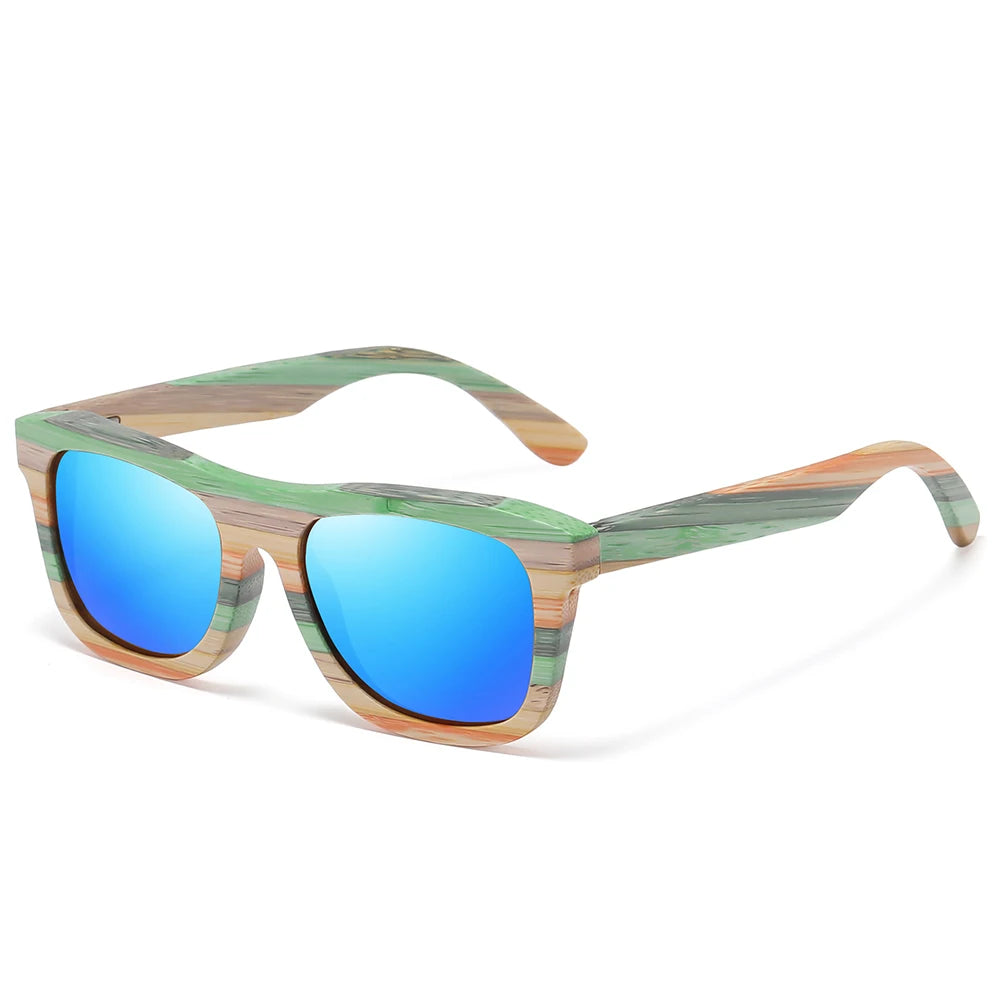Natural Color Bamboo & Wood Sunglasses