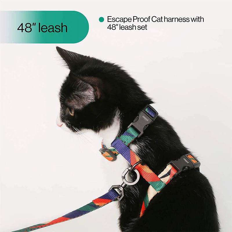 Adjustable Cat Harness and Leash Set - SnaggIt