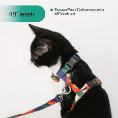 Adjustable Cat Harness and Leash Set - SnaggIt