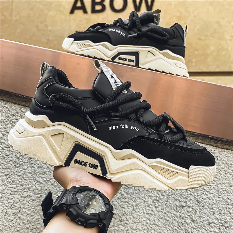 Men’s Low-Top Skateboard Sneakers by Snagg A Shoes