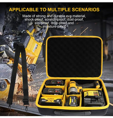 Portable Power Tool Battery Storage Case For DEWALT Batteries