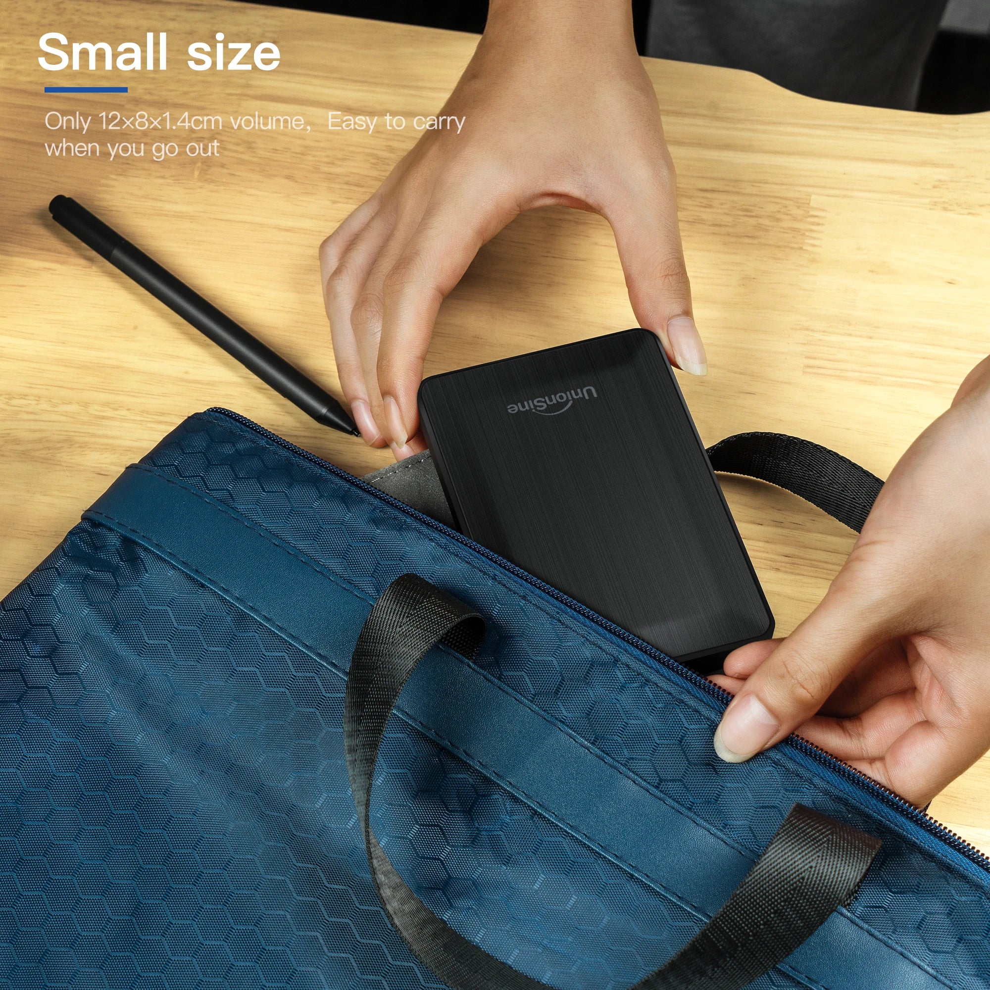 High Speed Portable External Hard Drive 1TB by Snagg An External