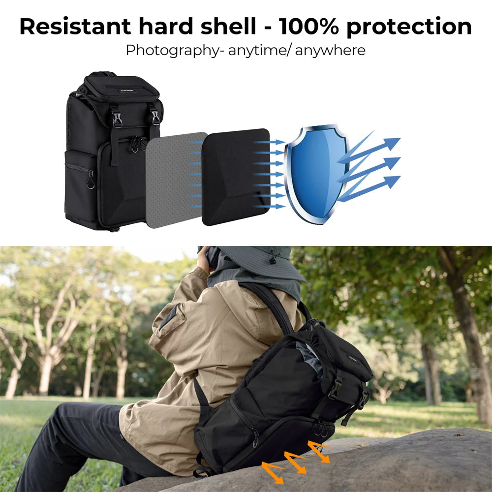 25L Camera & Laptop Backpack – DSLR, Mirrorless & 15.6" Laptop