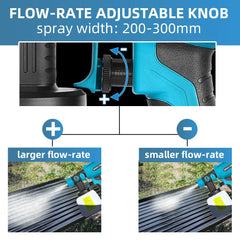 18V Cordless HVLP Paint Sprayer – 200W Spray Gun with 4 Copper Nozzles (Bare Tool)