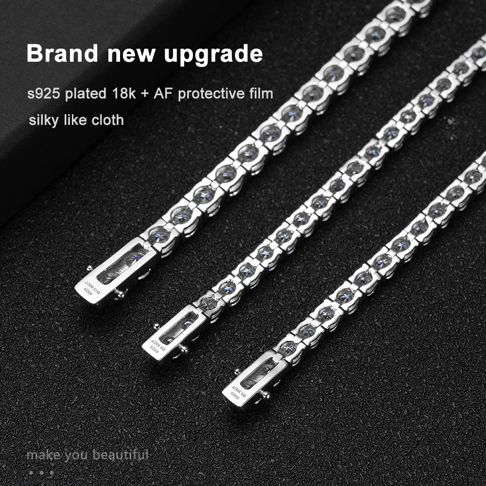 Luxury Moissanite Tennis Bracelet