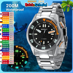 BERNY Automatic Dive Watch for Men