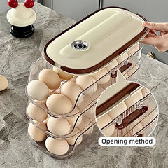 Automatic Egg Storage Box by Snagg A Box