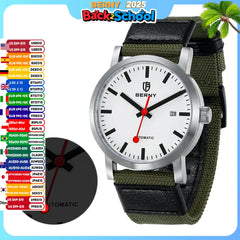BERNY Swiss Railroad Automatic Watch