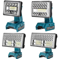 Spot and flood LED work light for Makita 18V batteries – image 1