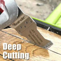 Diamond Oscillating Saw Blades 7pcs | Quick-Release Universal Multitool Triangle Blade for Tile Grout Ceramic