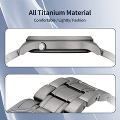 Titanium Quartz Watch – Ultra-Thin Precision by Snagg A Watch