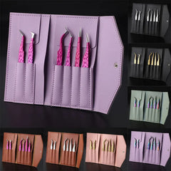 Professional 6 Pieces Precision Tweezer Set – Multi-Functional High Tension Extension Tools