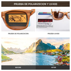 Bamboo Wood Sunglasses