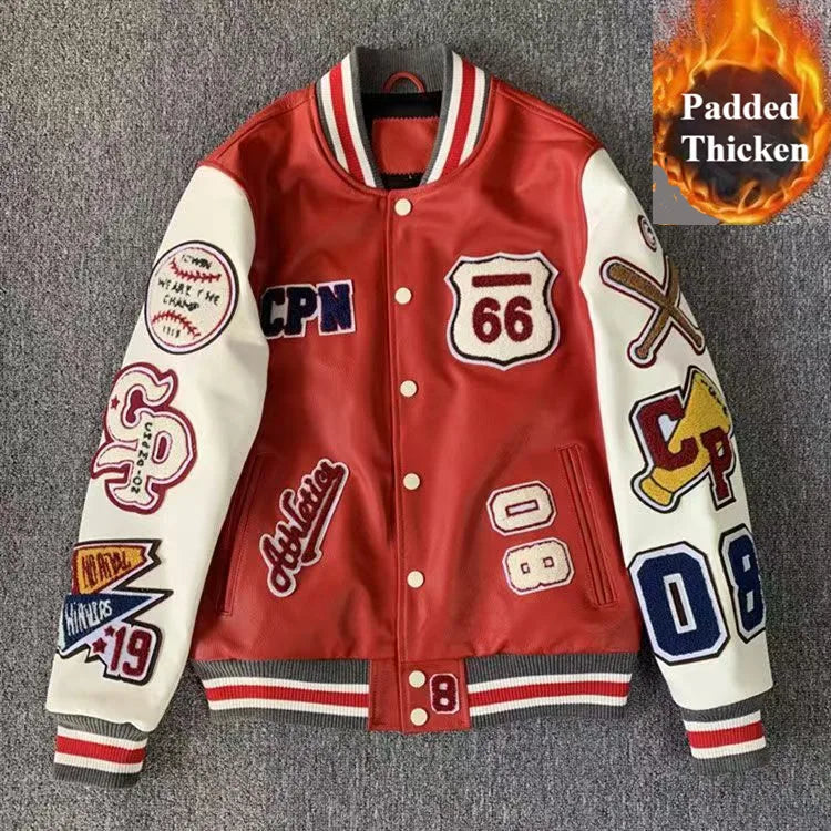 Streetwear Bomber Varsity Jacket by Snagg A Jacket