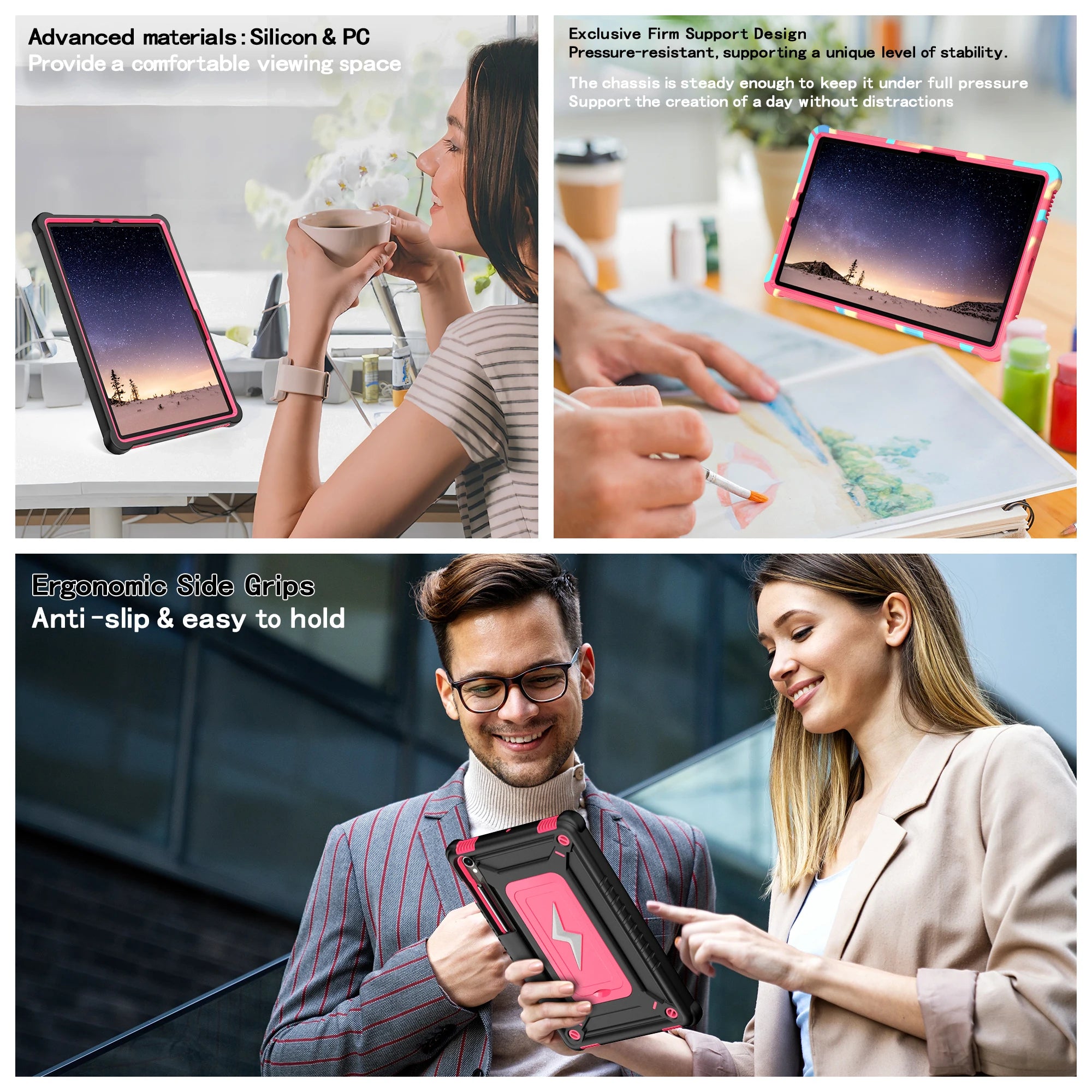 Stand Case for Samsung Tab S10 /S9 /S8 by Snagg A Tab Case