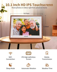 10.1" Wi-Fi Smart Digital Photo Frame