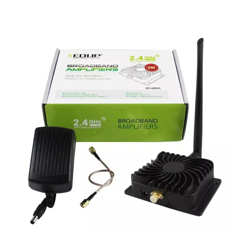8W WiFi Signal Booster – 2.4GHz Power Amplifier with Long-Range Extension by Snagg A WiFi Booster