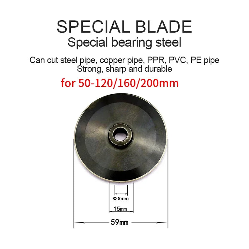 Stainless steel roller-type pipe cutter – image 7