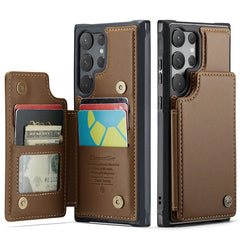 Luxury Leather Wallet Card Case – Samsung Galaxy S24 Series - Phone Cases & Covers