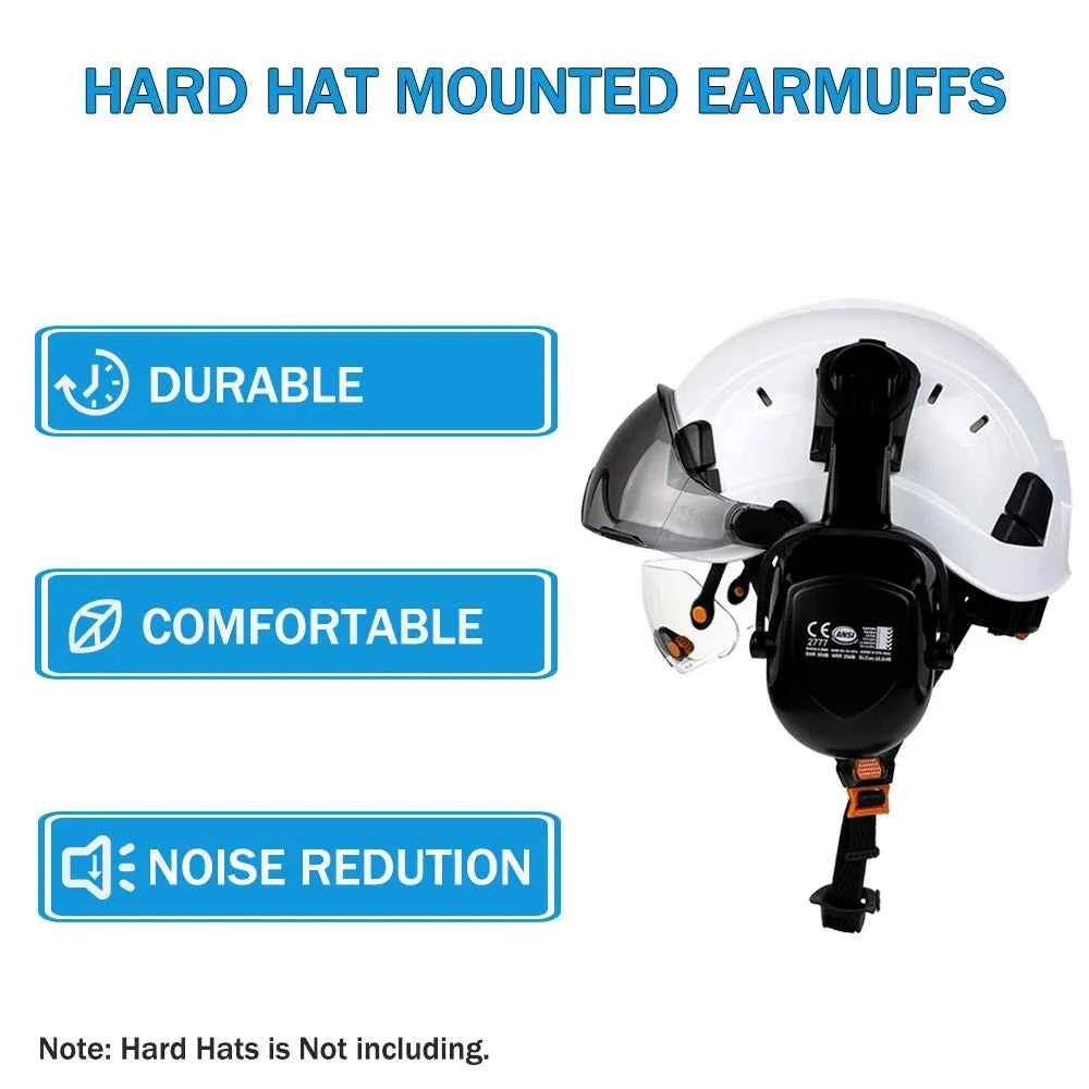 Hard hat slot-mount earmuffs – image 4