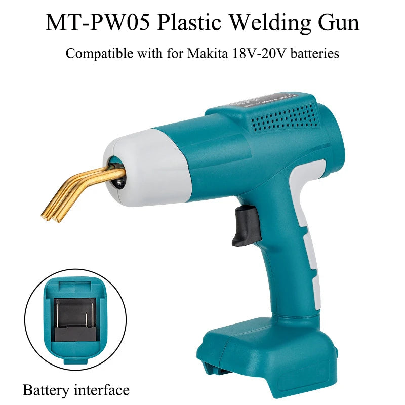 Cordless hot stapler plastic welder with LED light – image 8