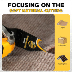 5PCS Oscillating Multi-Tool Hook Blades – Hook Saw Blades for Carpet, Shingles & Soft Materials