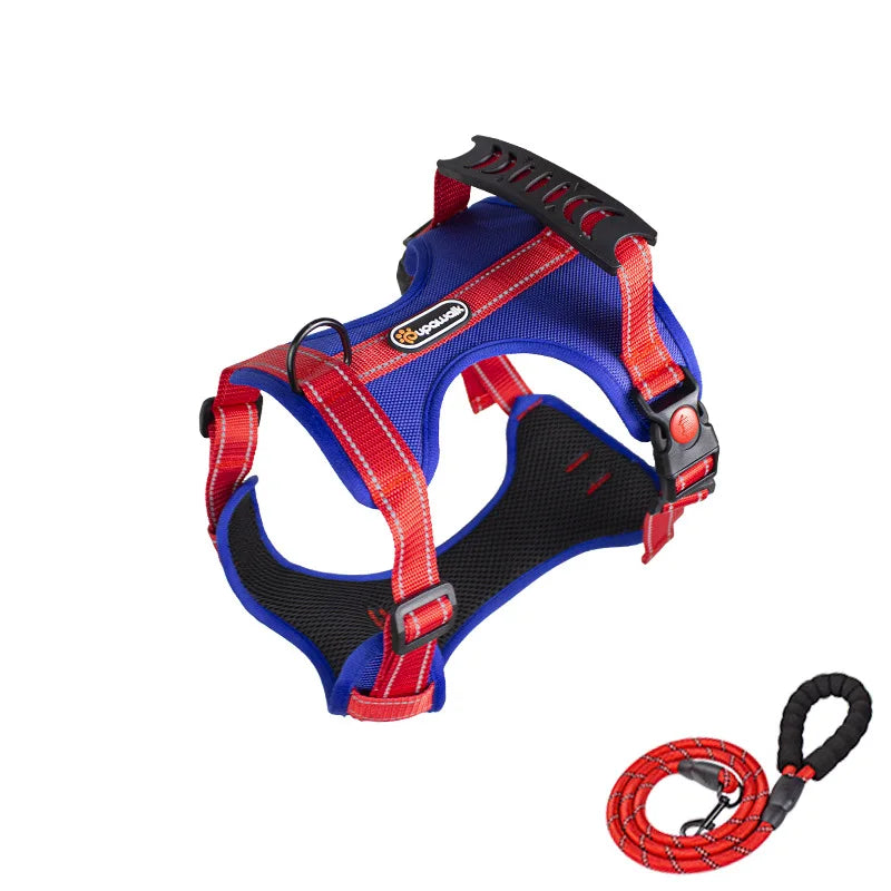 Adjustable Reflective Dog Harness by Snagg A Harness