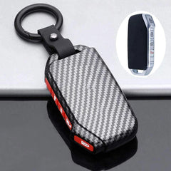 4 Bottons Carbon Fiber ABS Car Key Cover by Snagg A Key Cover