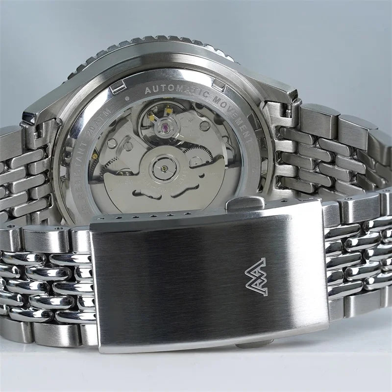 Automatic Mechanical Diver Watch – NH35 Ceramic Bezel | Sapphire AR Glass | 200M Waterproof - Men’s Watches