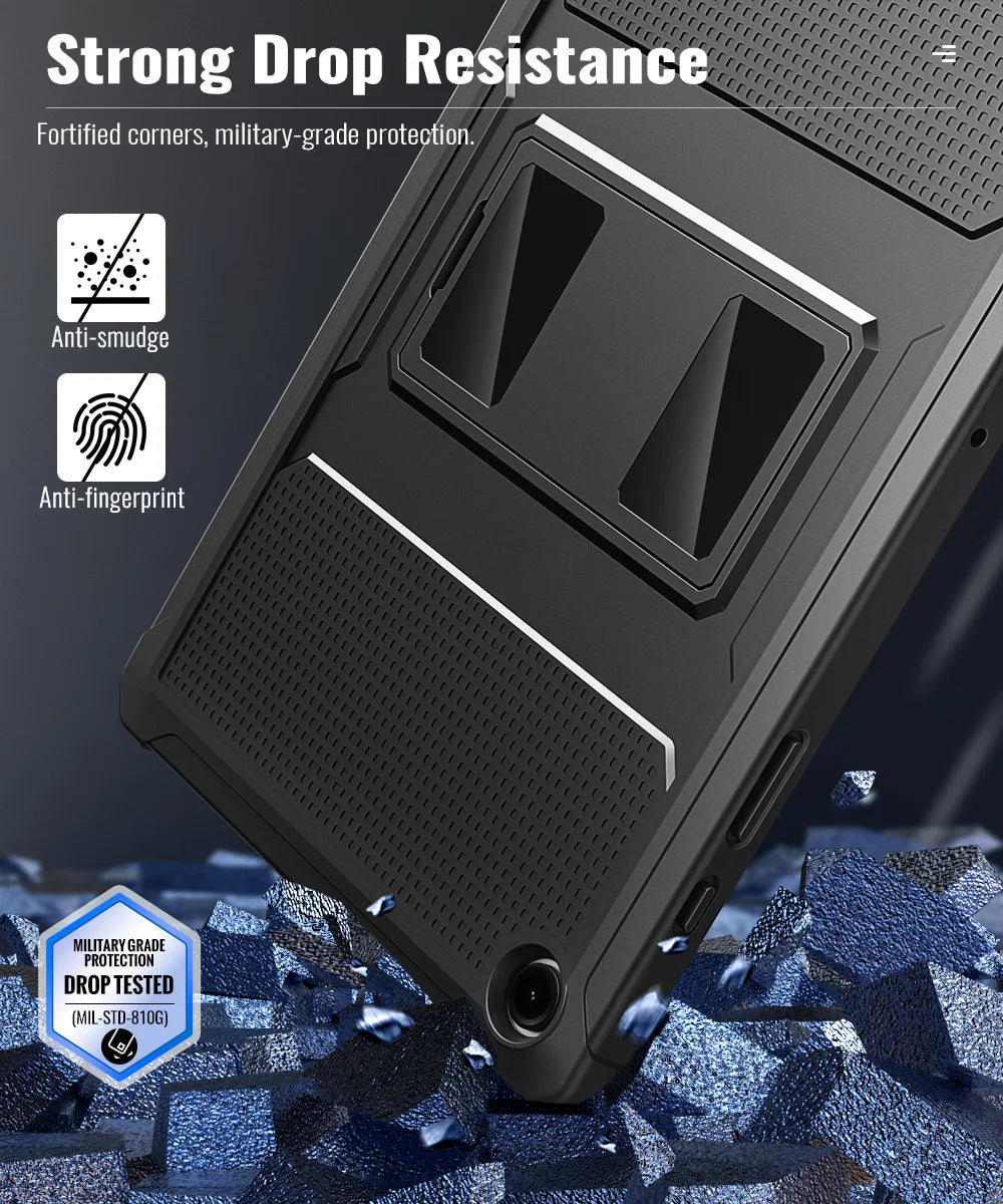 Shockproof Full Body Rugged Case For Samsung Galaxy Tab A9 Plus 11-Inch 2023 by Snagg A Tab Case