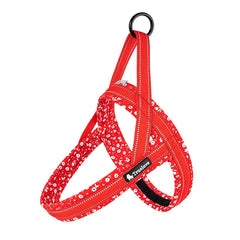 Floral Print Mesh Padded Dog Harness by Snagg A Harness