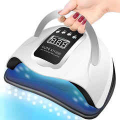 Professional 18 Color Gel & 9 Color Poly Extension Mega Kit – 132W High-Power UV/LED Curing System