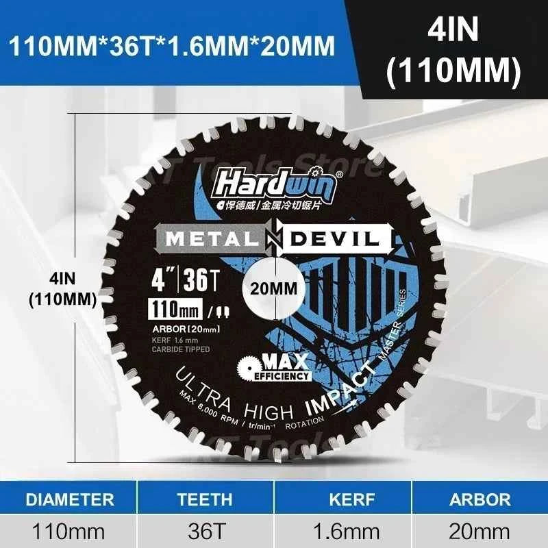 Industrial Carbide Tipped Cold Saw Blade | Precision Metal Cutting Disc for Steel, Angle Iron & Conduit