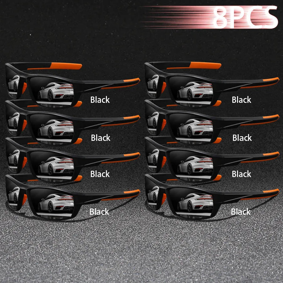 8PCS UV400 Safety Outdoor Sport Sunglasses by Snagg It Sunglasses