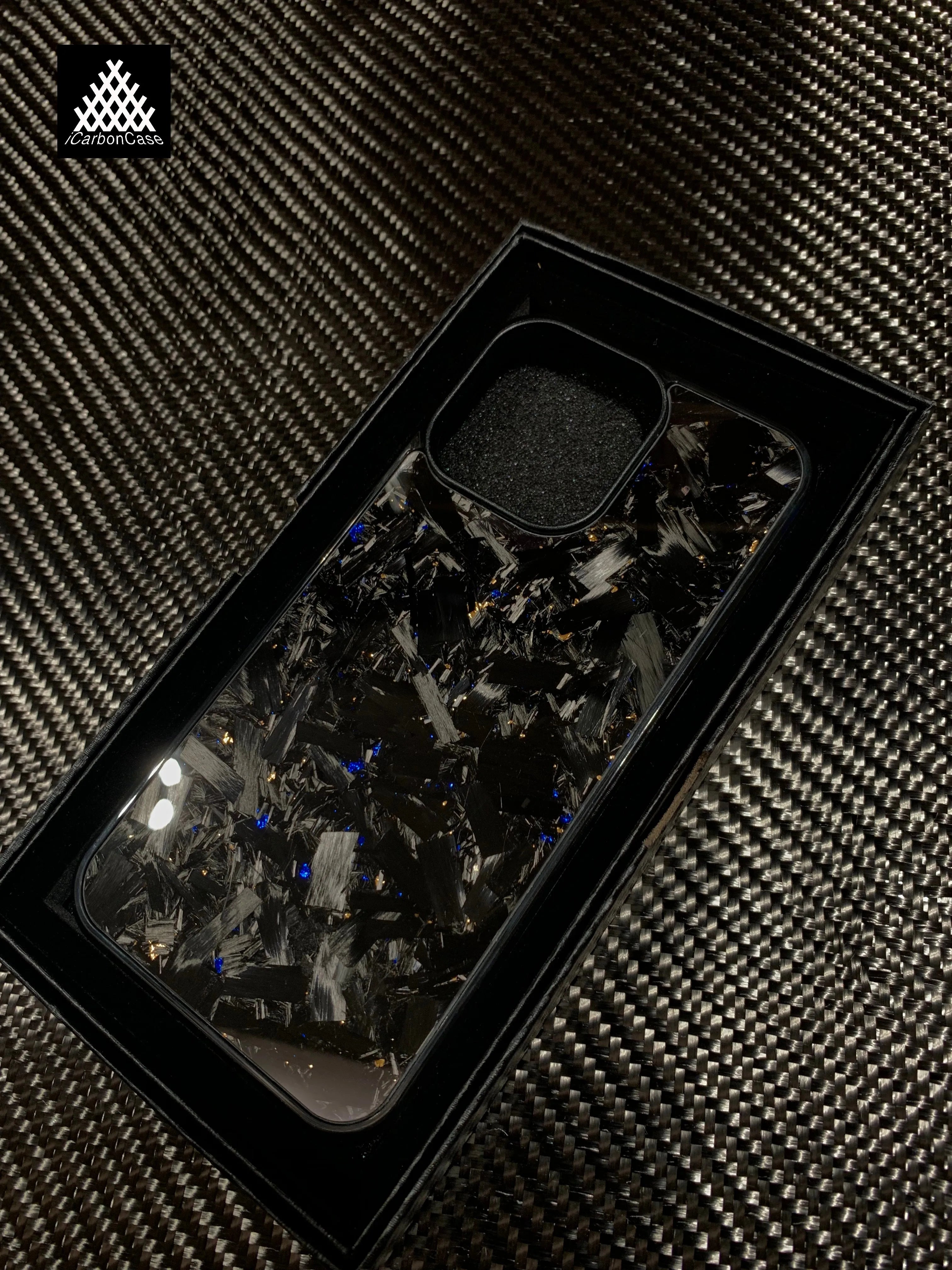 Magnetic Real Forged Carbon Case for iPhone 17 Series by Snagg A Phone Case