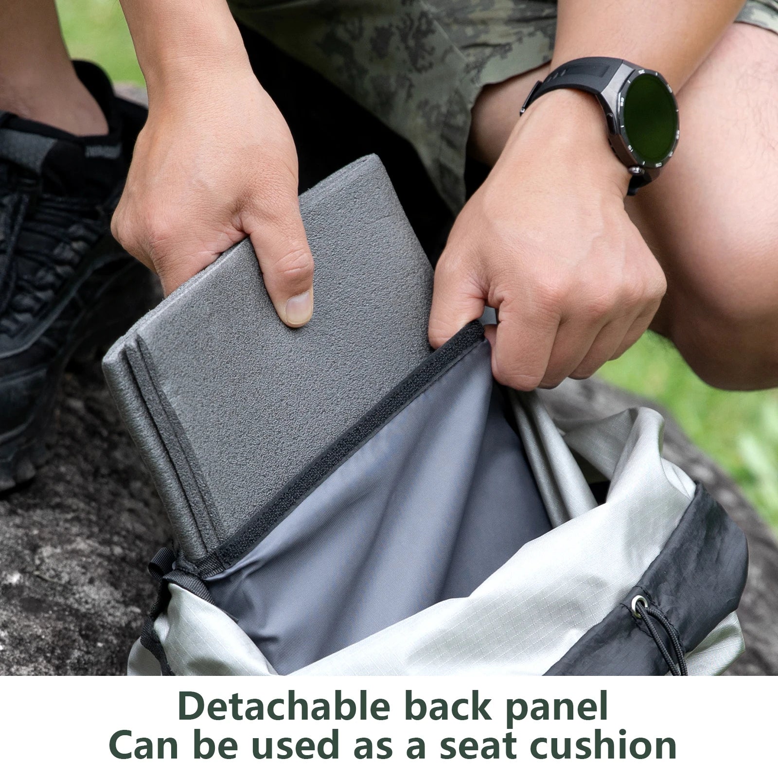 25+10L Ultralight Camping & Hiking Backpack