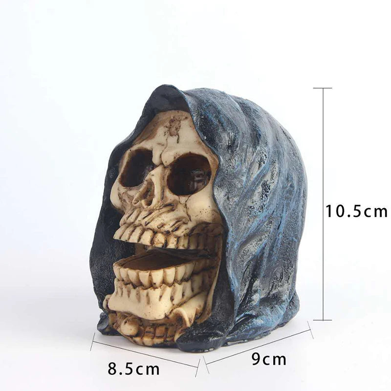Skull Resin Sculpture by Snagg A Sculpture