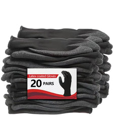 30 Pair Pleated Latex Coated Gloves by Snagg A Gloves