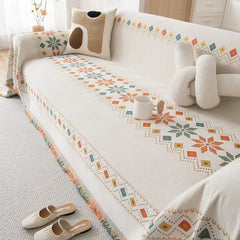 Bohemian Chenille Sofa Cover by Snagg A Sofa Cover