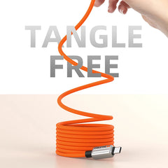 Magnetic 240W USB-C to USB-C Fast Charging Cable by Snagg A Charging Cable