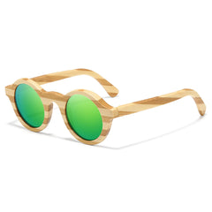 Natural Zebra Bamboo Polarized Sunglasses by Snagg It Sunglasses