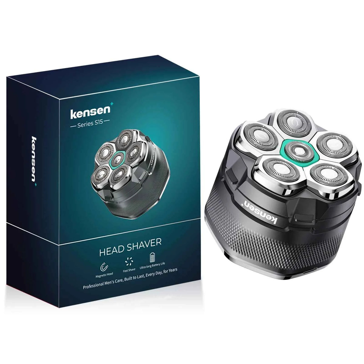6D Magnetic Floating Head Shaver – Professional IPX6 Waterproof Bald Head & Beard Shaving System
